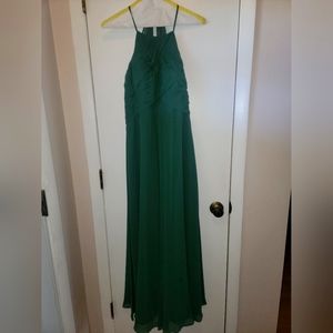 Hunter Green evening gown